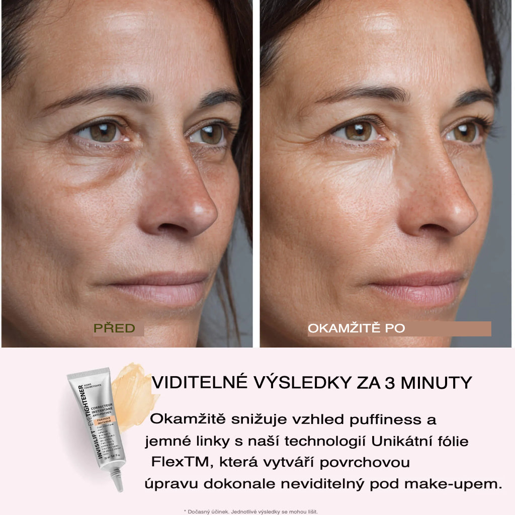 InvisiLift™ – Snižuje váčky a vrásky už za 3 minuty!